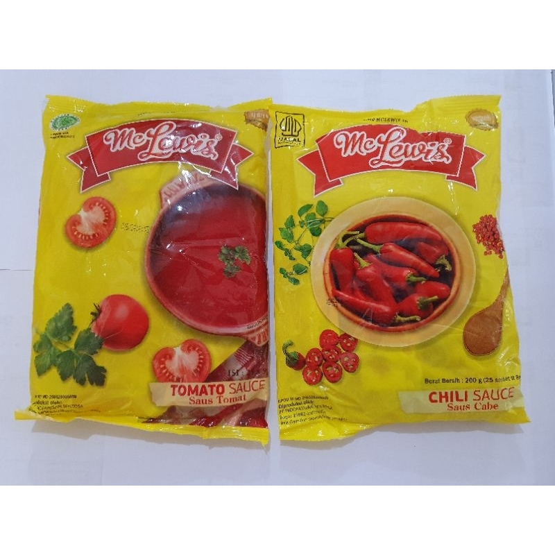 

MC LEWIS CHILI SAUSE STICK PACK ISI 25 SASET