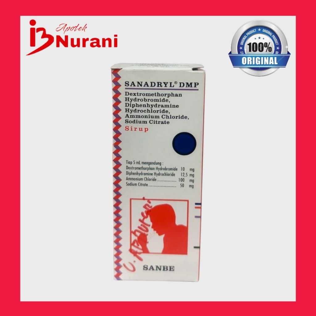 

SANADRYL DMP SIRUP 100 ML