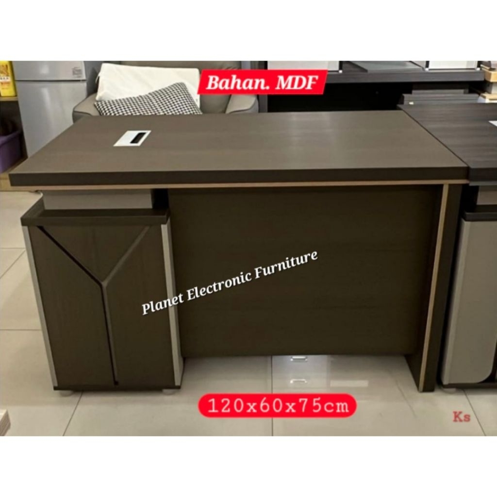 Meja Kantor 120cm  Meja Kerja  Meja Kasir  Meja Etalase  Meja Tulis