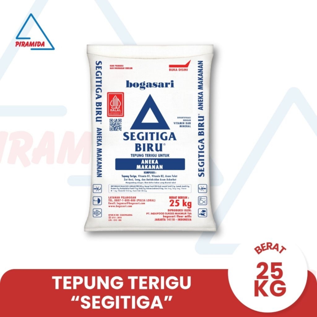 

Tepung Terigu Segitiga 25Kg