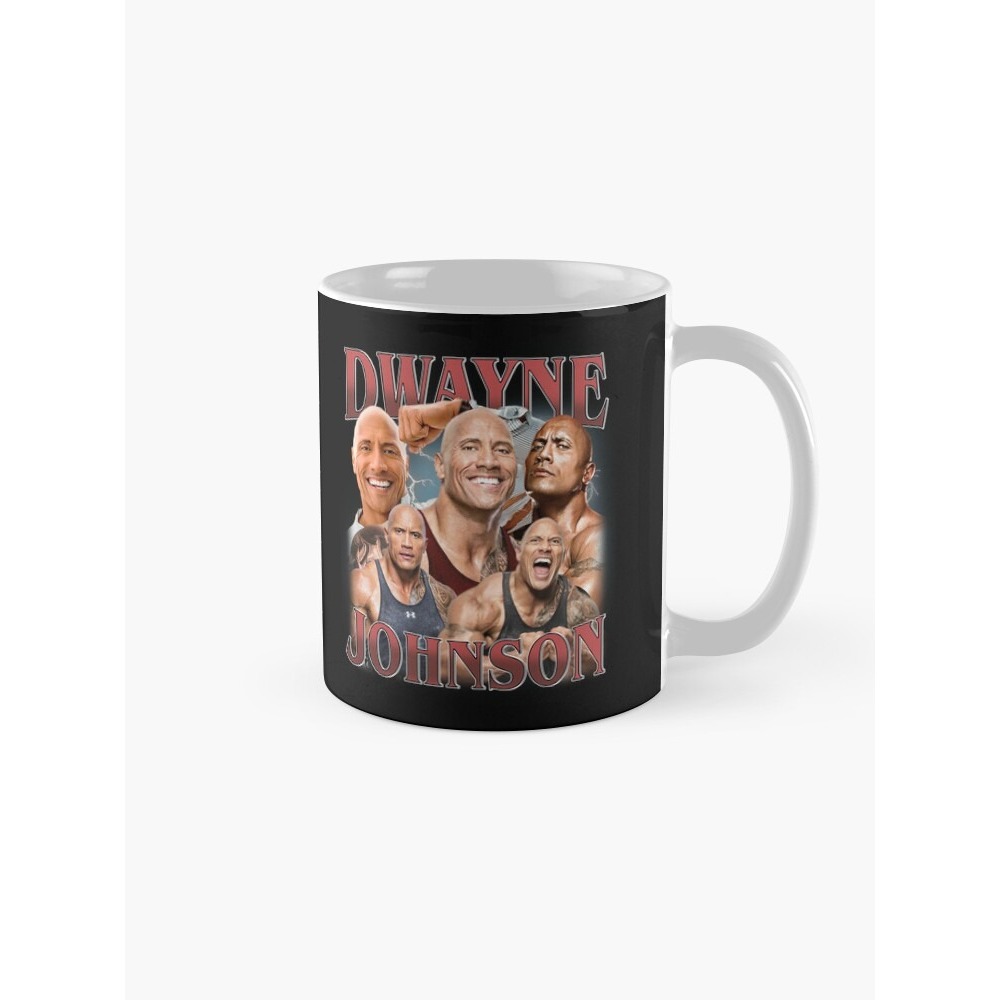 Vintage Dwayne Johnson Bootleg 90s Style The Rock Coffee Mug