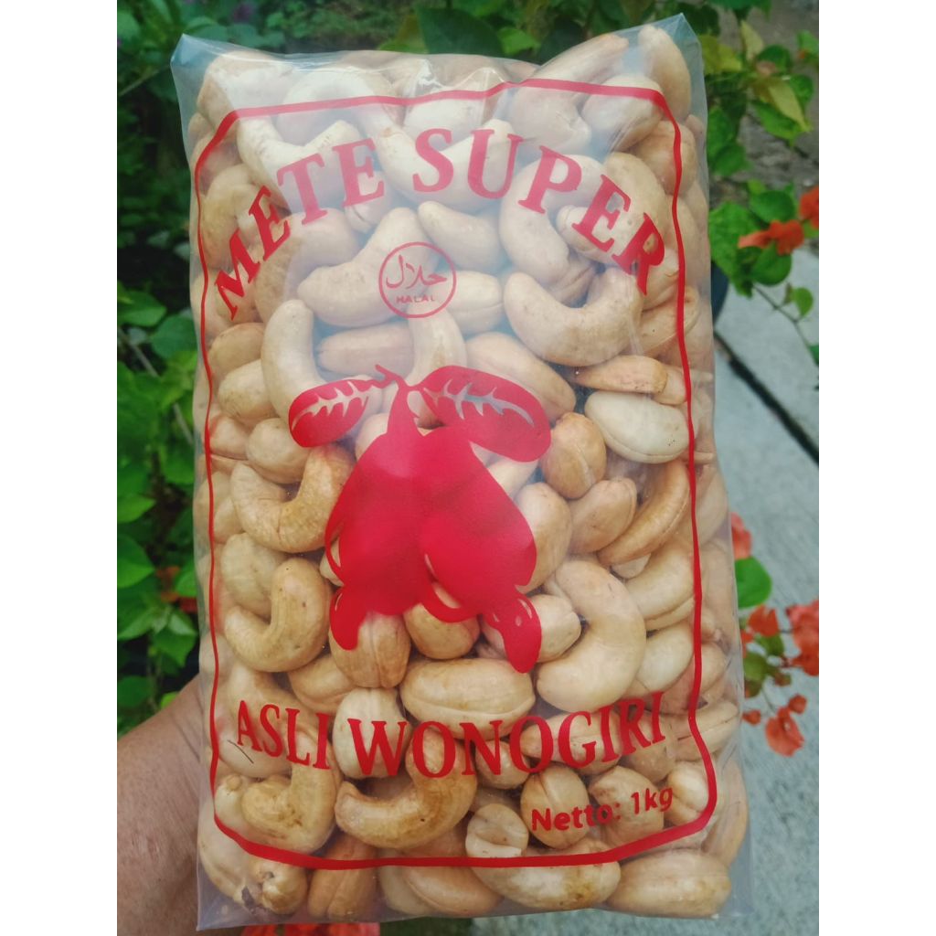 

PROMO!!KACANG METE MENTAH SUPER FRESH 1KG- KACANG METE MENTAH SUPER- METE MENTAH 1KG ASLI WONOGIRI / Kacang Mete Mentah 1kg