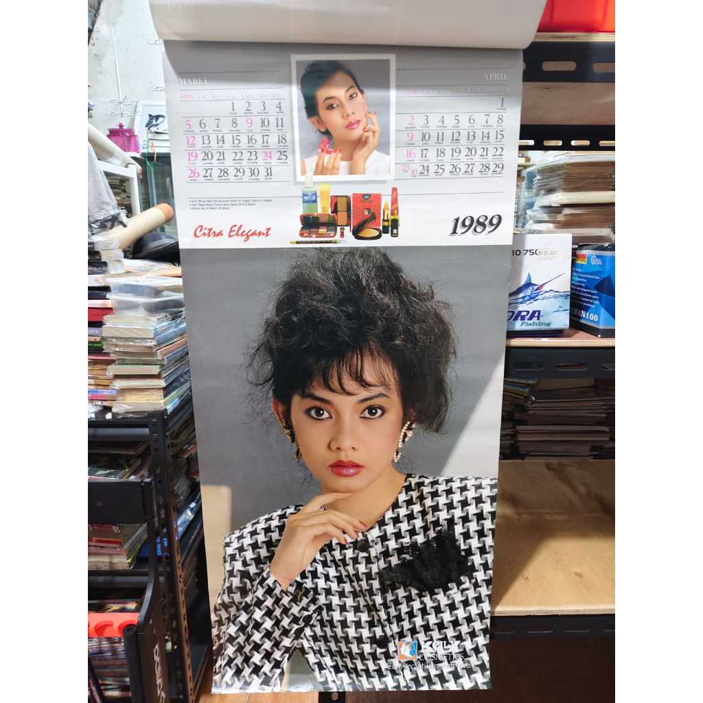 

Kalender jadul Kalender 1989 Kelly Cosmetics
