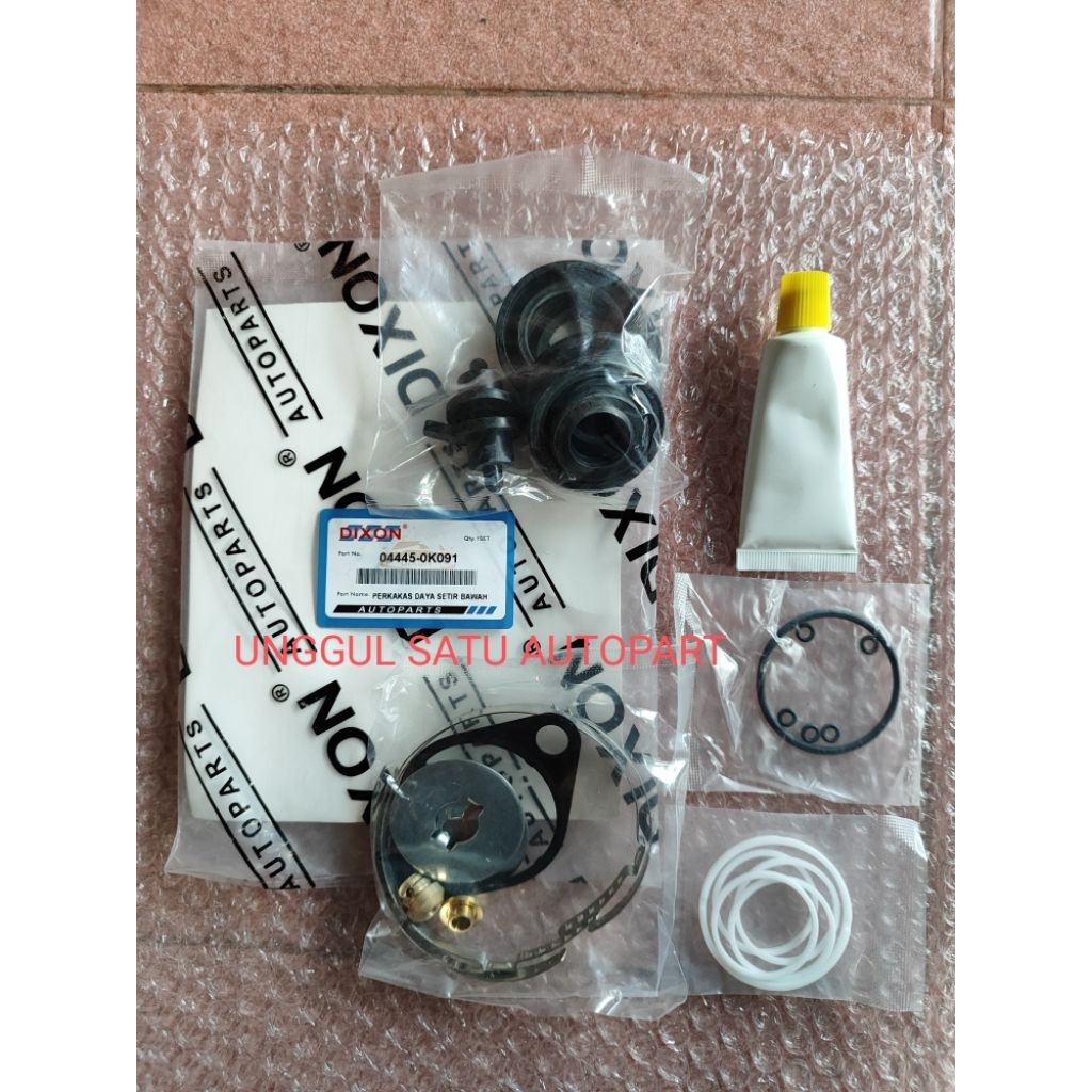 Seal kit powersteering bawah Hilux Vigo, Fortuner 04445-0K091