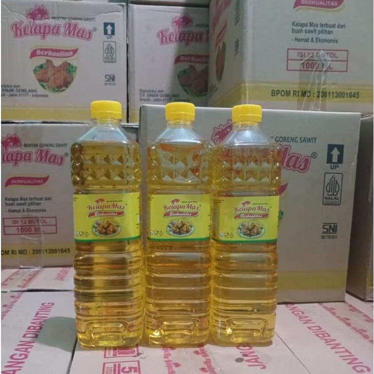 

(1 KARTON) Kelapa Mas 1L x 12botol