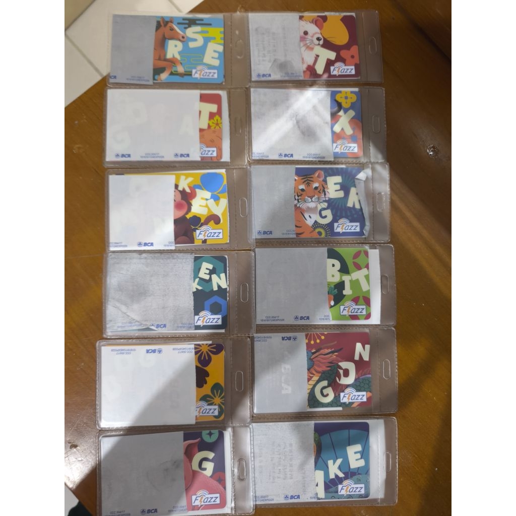 Kartu Flazz BCA Gen 2 ( Shio dan Kota )