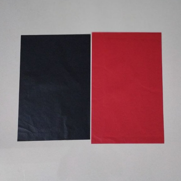 

kertas karbon warna / kertas karbon merah / kertas karbon hitam / kertas karbon / kertas jiplak