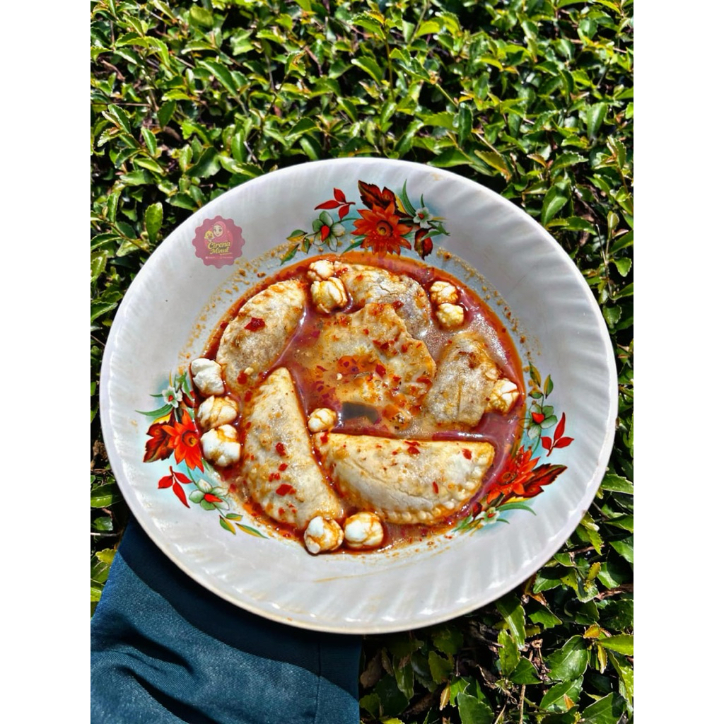 

Cireng isi kuah seblak siminul