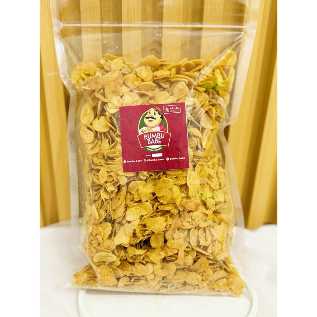 

[PROMO KRIUK] 500gr Bawang Putih Goreng Super