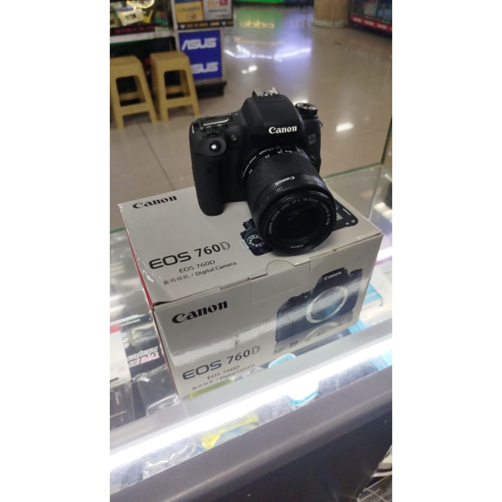 Kamera Canon EOS 760D kit 18-55mm is stm