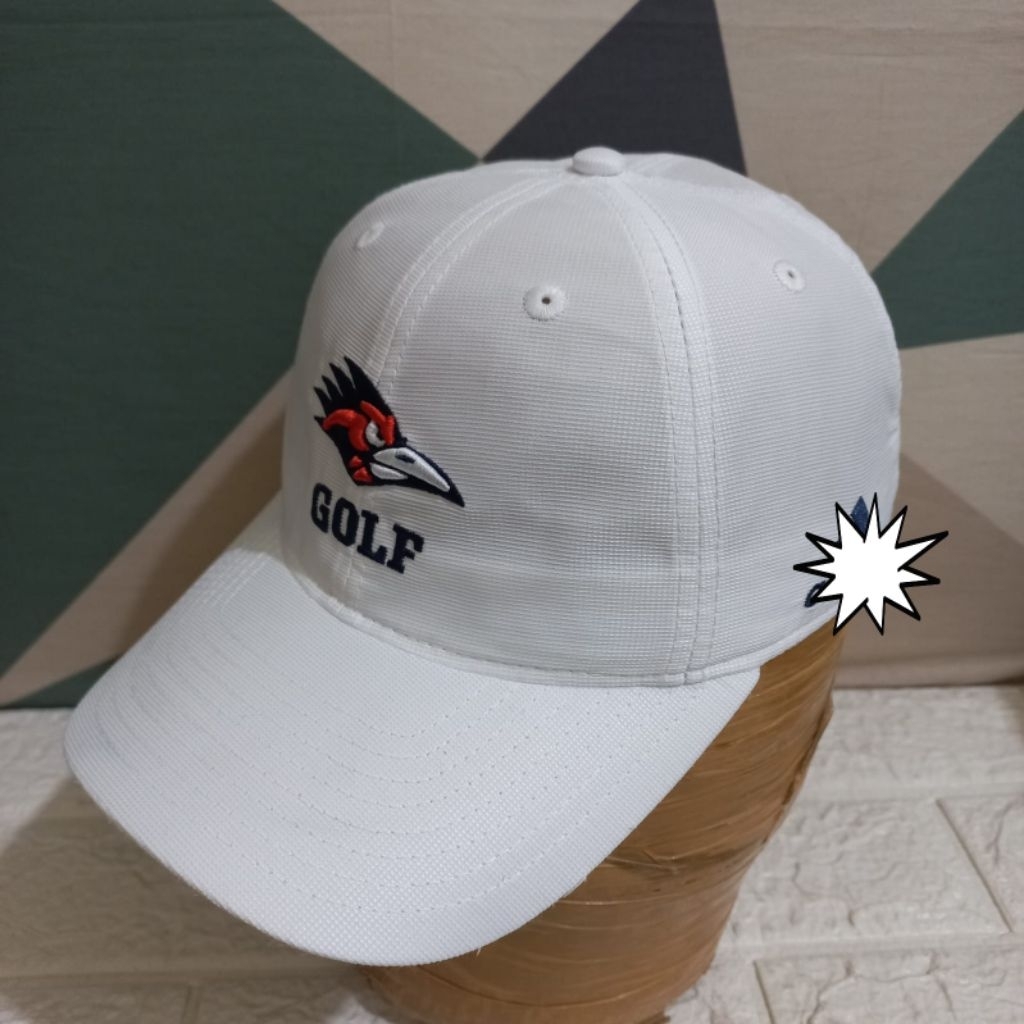Topi Golf Original Topi Outdoor Second Putih stok 7184