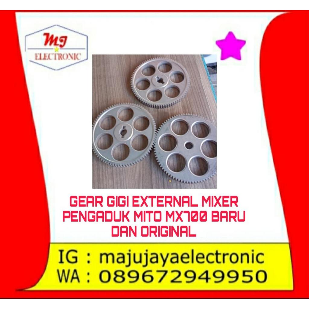 Gear Gigi External Luar Mixer Pengaduk Mito MX700 Baru dan Original