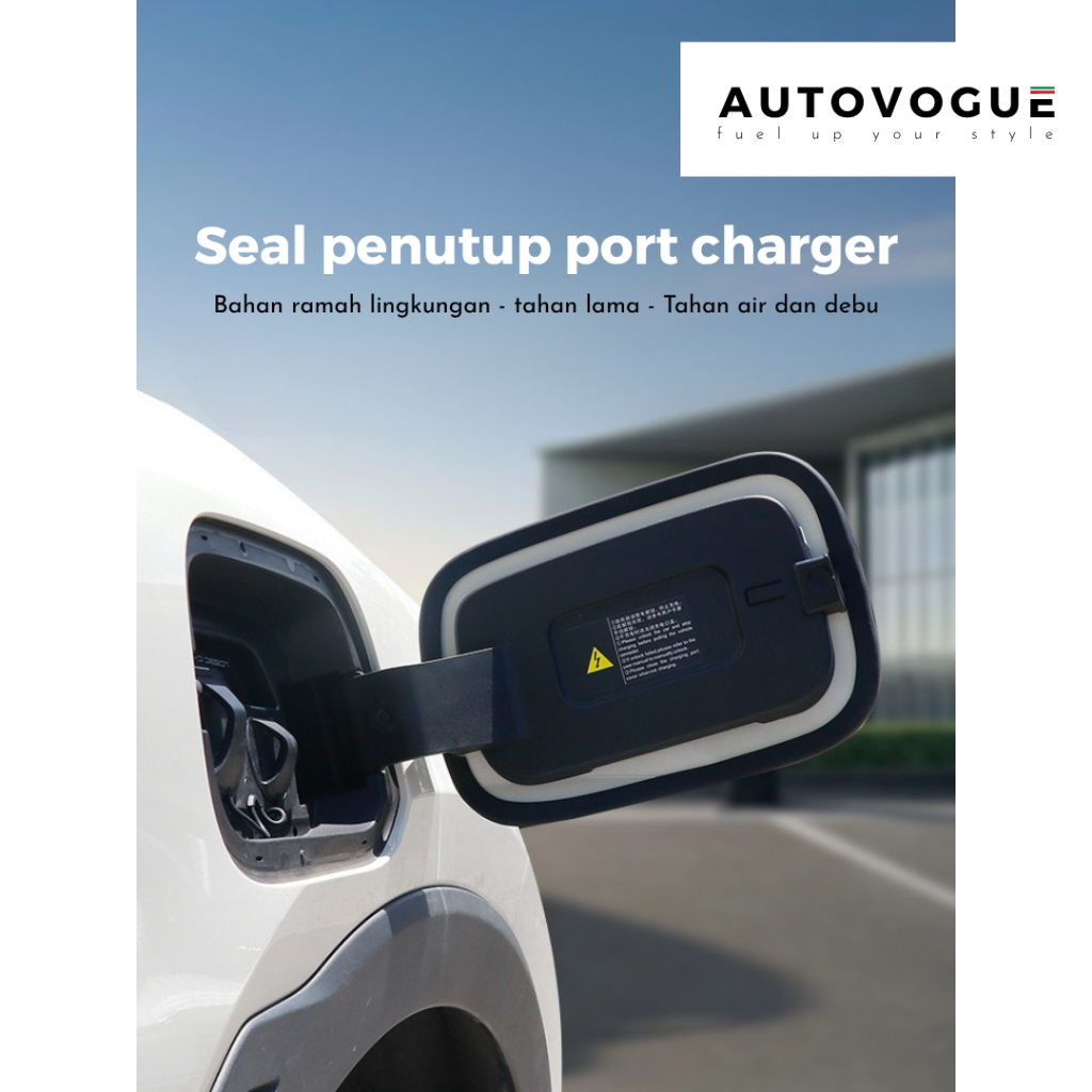 Autovogue BYD Atto 1 Aksesoris Seal Charging Port Segel Penutup Pengisian Daya Mobil