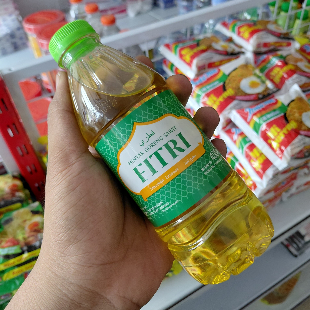 

Minyak Goreng Fitri Kemasan Botol 400ml Harga Murah!!