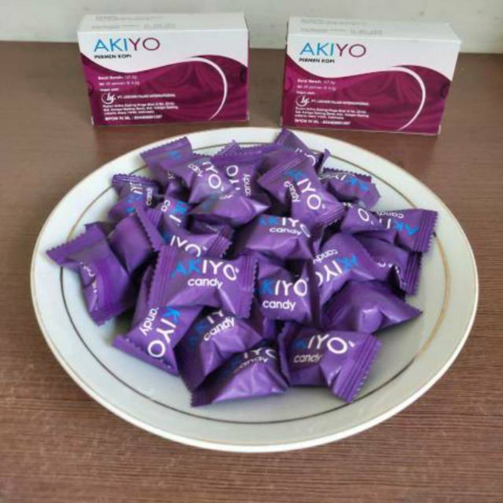 

Distributor Resmi Permen Akiyo Candy Asli Original Ecer 10 Pcs