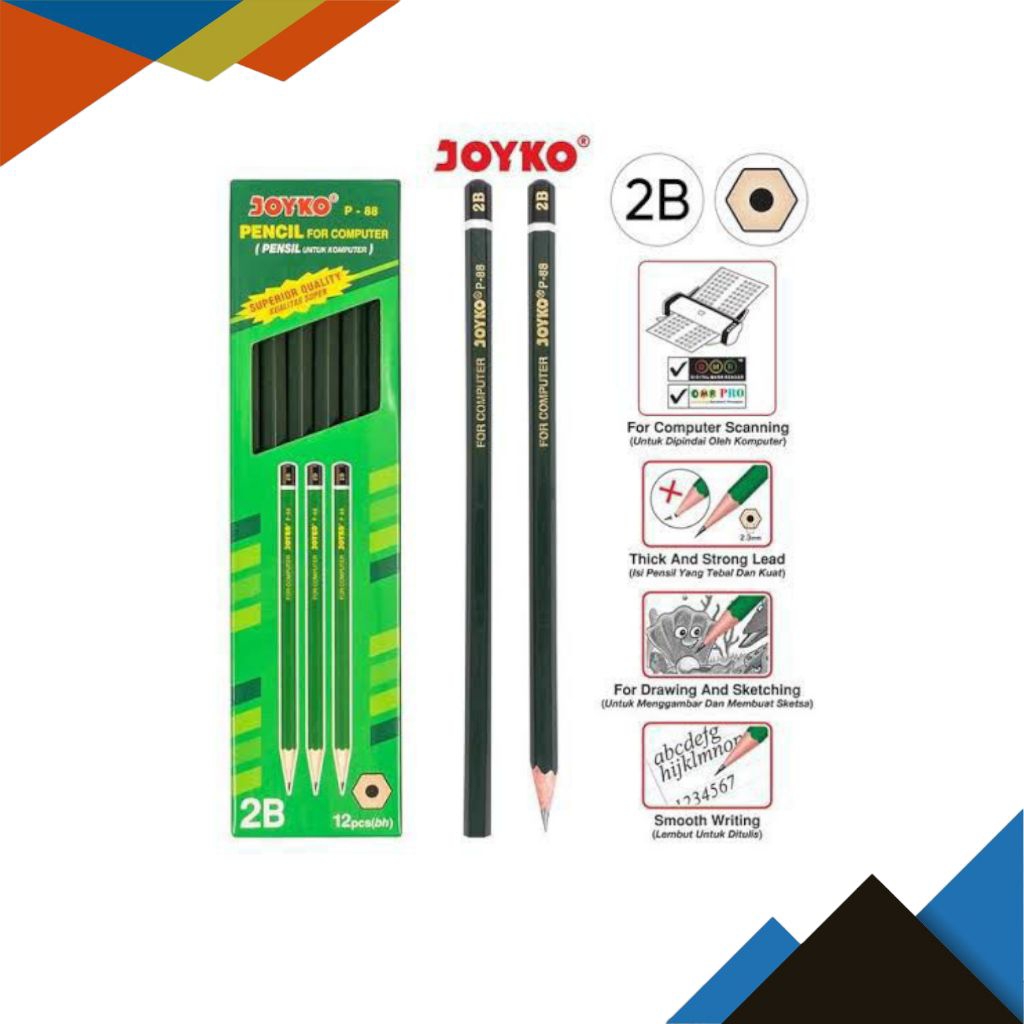 

(Satuan) Pensil 2B Joyko P-88