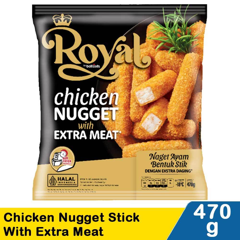 

Royal Nugget Stick 470gr – Nugget Ayam Bentuk Stik, Lebih Praktis & Crispy | nugget goreng