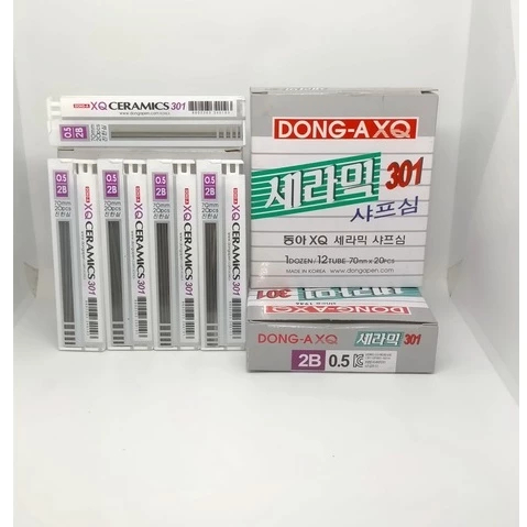 

Dong-A Mechanical pencil lead ceramic XQ-301 isi pensil pinsil simpensil cetek - cetek isi 20 Pcs Korea Ori 100% Original Asli Authentic