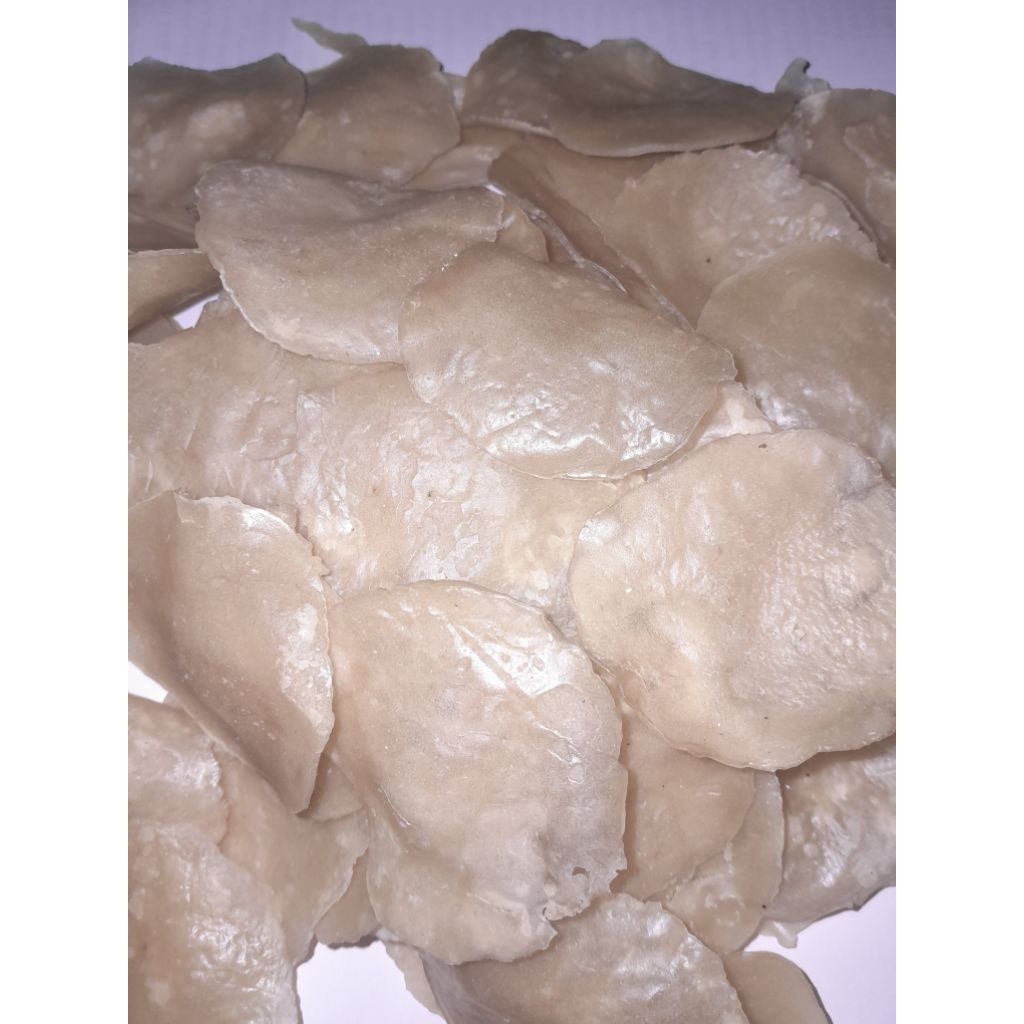 

KERUPUK PULI BERAS HALUS rasa bawang produksi Rumahan