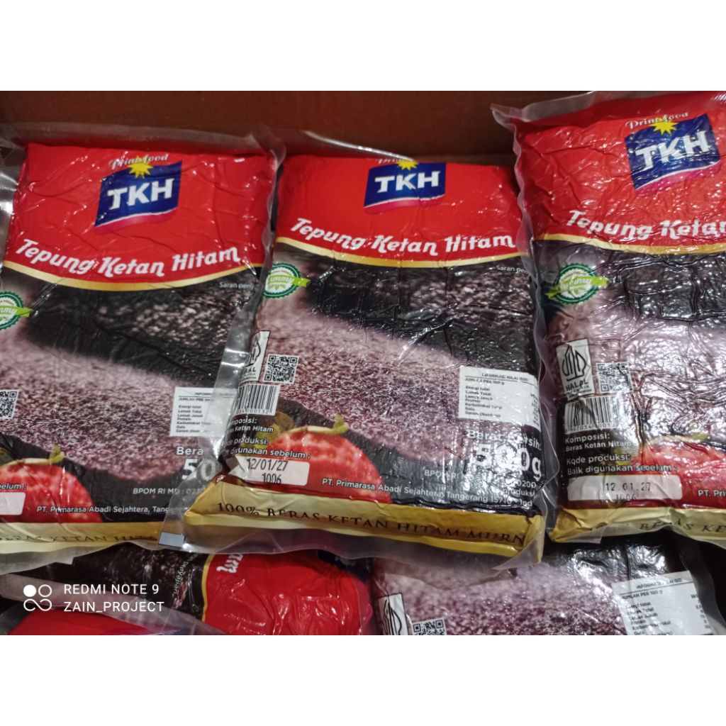 

Tepung ketan hitam original 500 gram