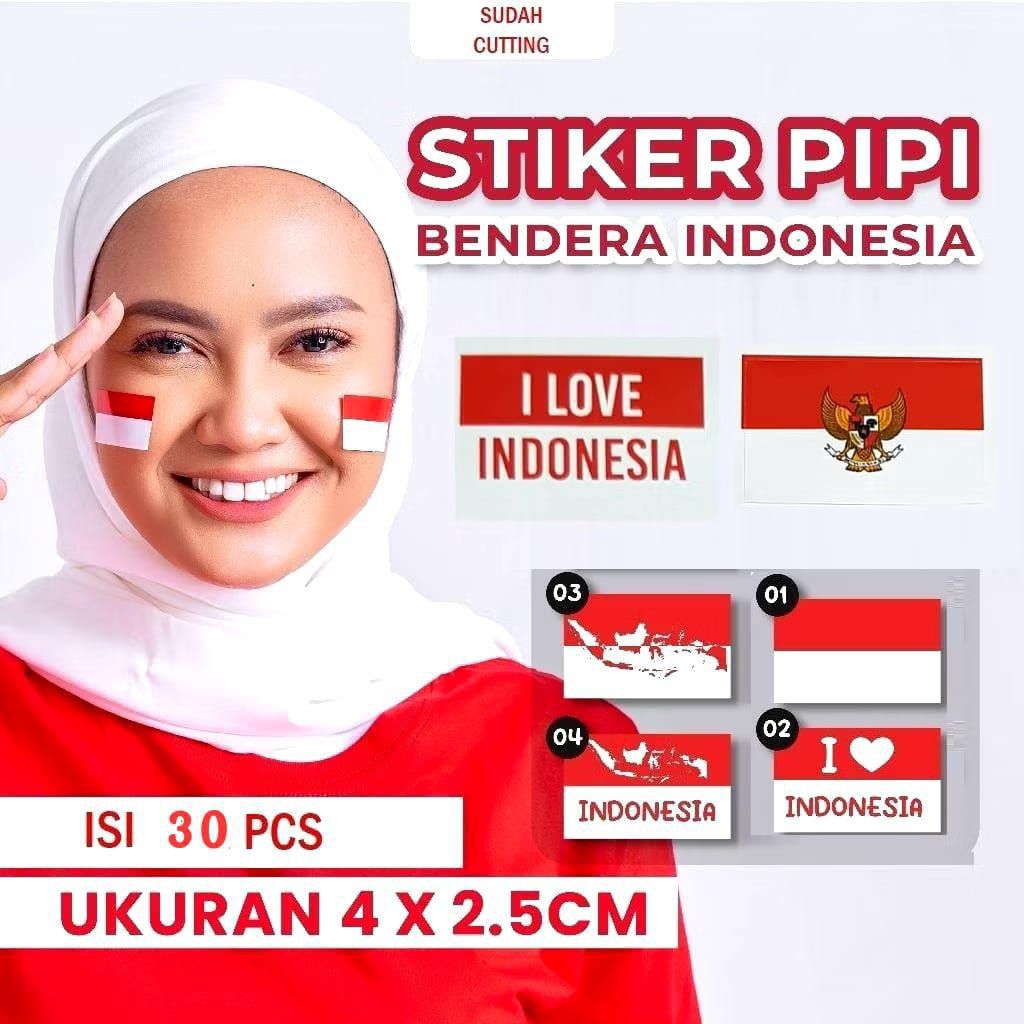 

Stiker Pipi Cutting Merah Putih Agustus an