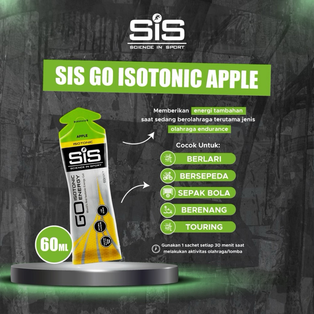

Sis Go Isotonic Apple 60 Ml