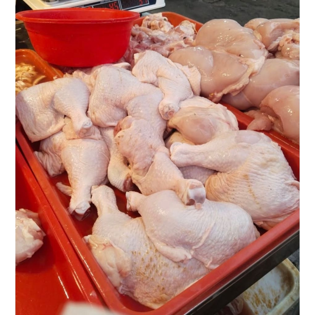 

Ayam potong 1 kg campur (pengiriman instan).