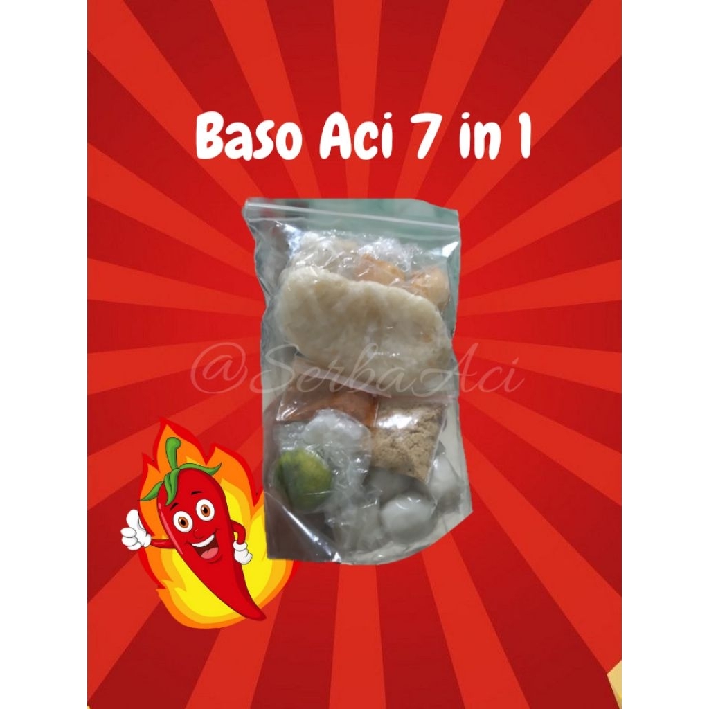 

Baci || BasoAci instan siap seduh toping kumplit