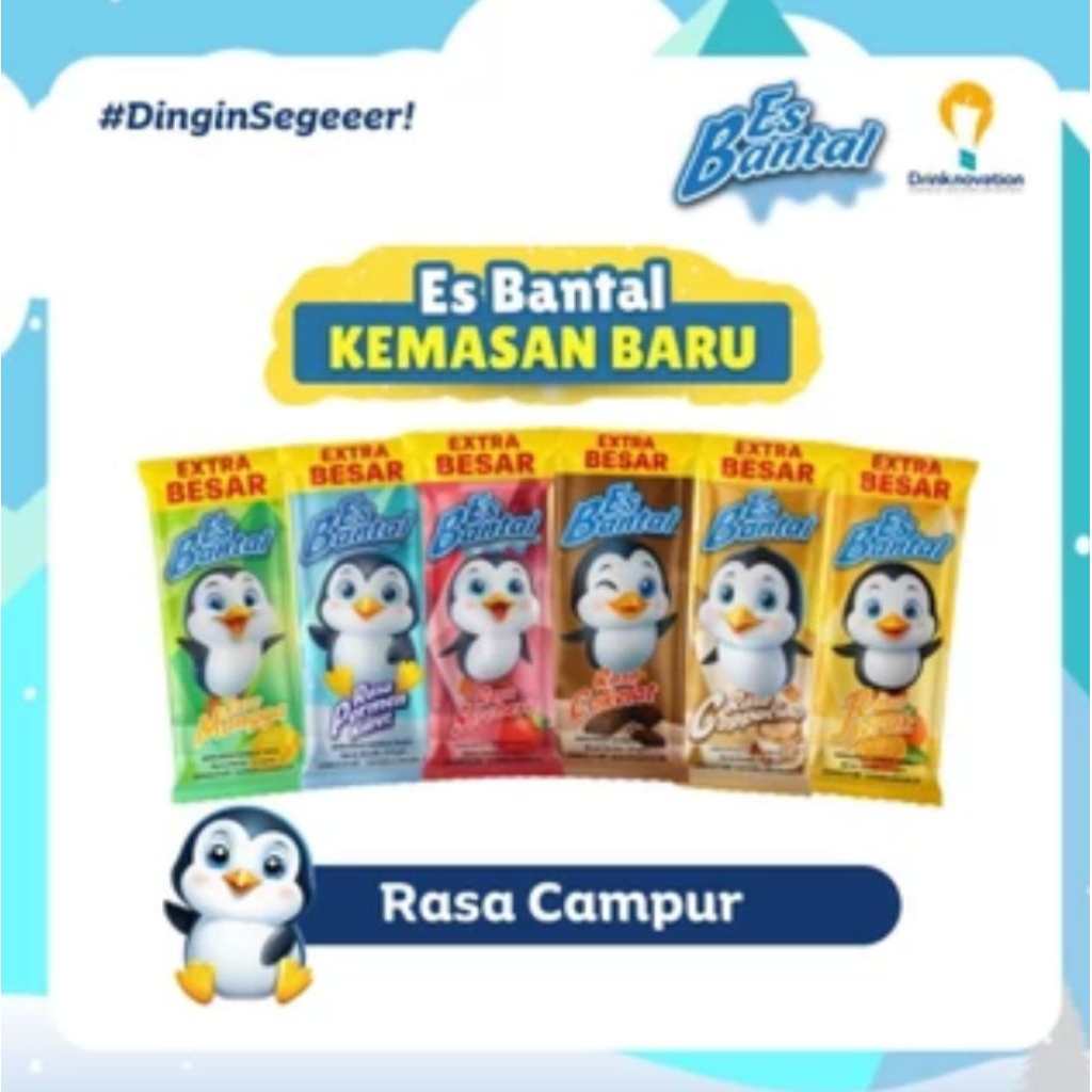 

READY ‼️ es bantal 6 varian rasa coklat mangga stroberi cappucino permen karet jeruk##