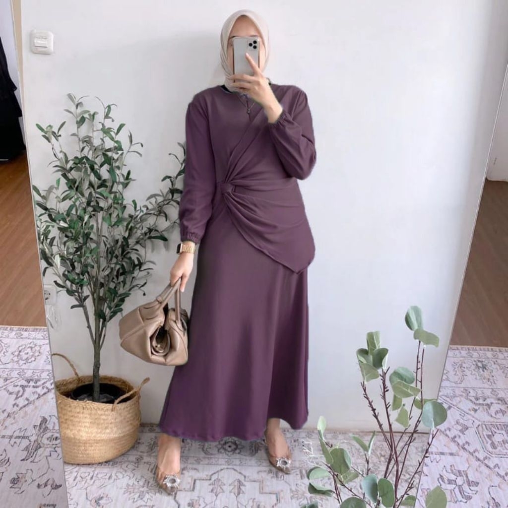 gamis dress abella gamis wanita remaja kekinian gamis ootd virall/gamis dress remaja kondangan/lebar