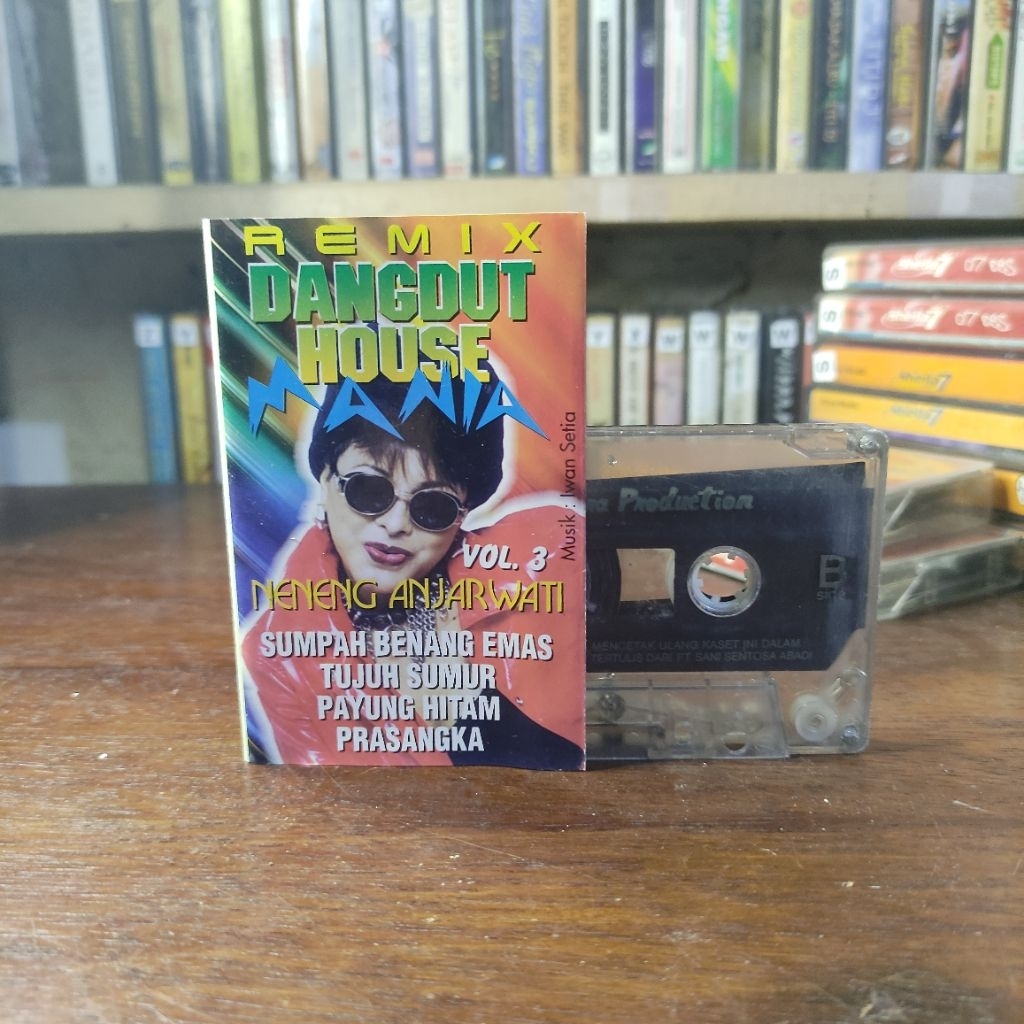 Kaset Pita Remx Dangdut House Mania Neneng Anjarwati