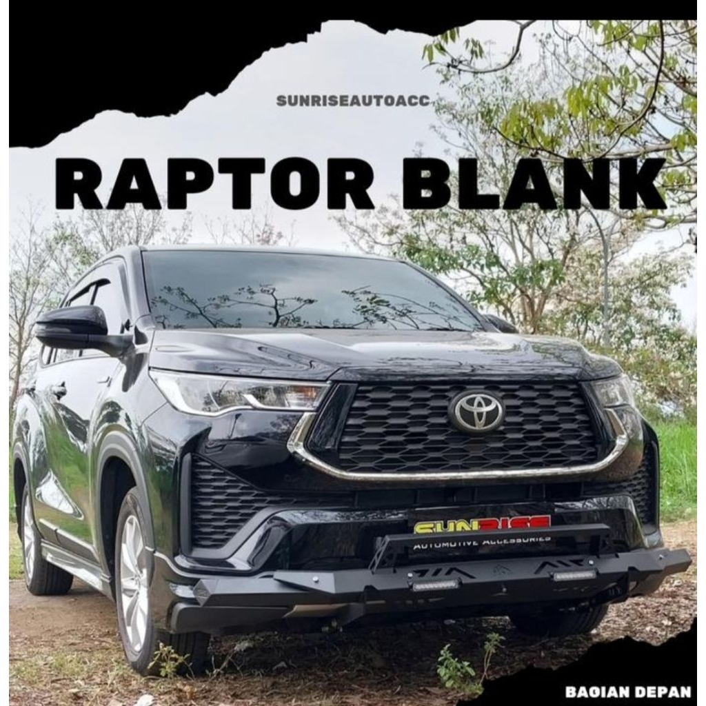 BEMPER DEPAN BELAKANG RAPTOR BLANK MOBIL INNOVA REBORN ZENIX ERTIGA RUSH TERIOS AVANZA XENIA CALYA S
