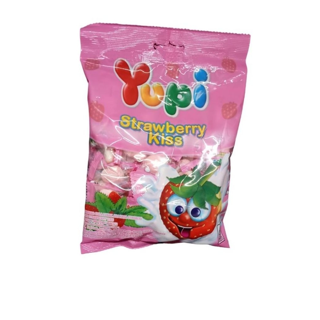 

YUPI Strawberry Kiss (120g/bag)