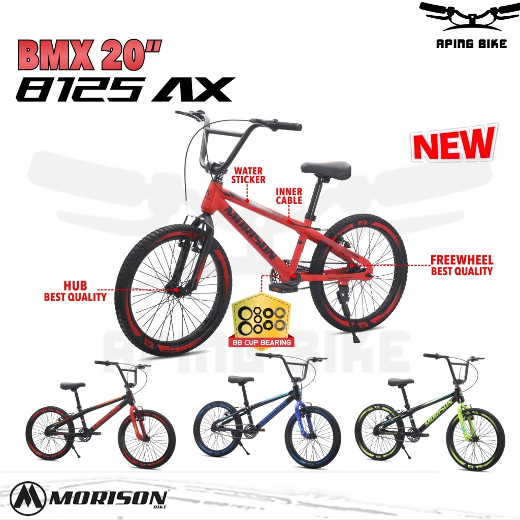 Sepeda Morison MS-8125AX 20 Sepeda BMX Anak 20 inch (Dirakit 95%)