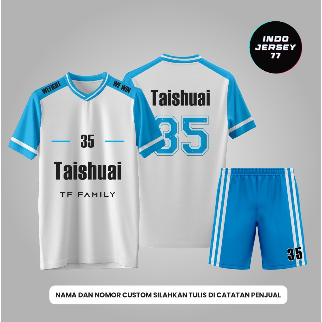 TAISHUAI/CHEN JUNMING/JERSEY SUMMER GAMES TF FAMILY 2025/TF FAMILY/JERSEY TF FAMILY(TIM MERAH)