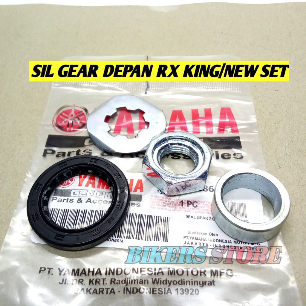 SEAL GEAR GIR DEPAN RX KING RX KING NEW SET MUR RING BOSH