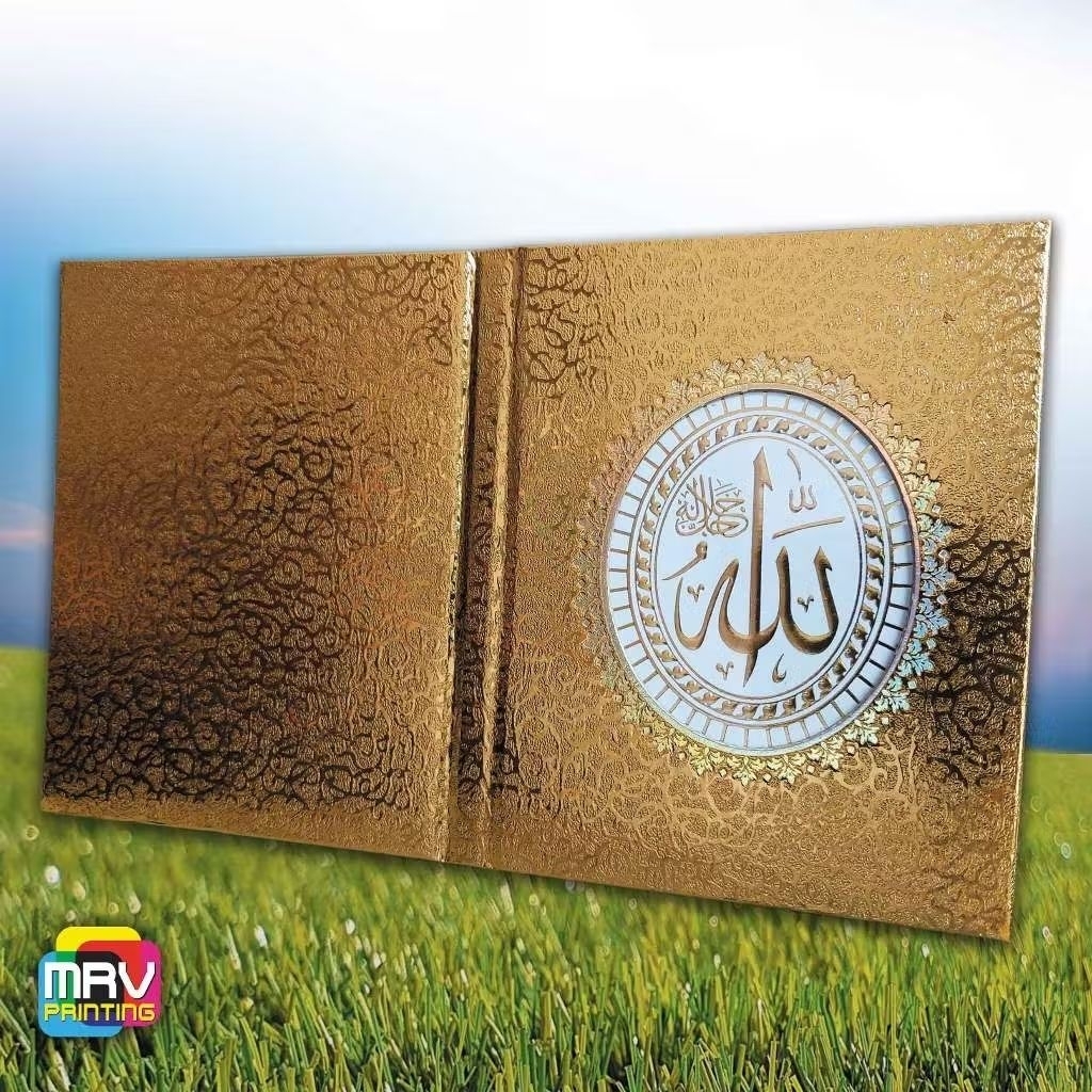 

Hard Cover Glossy Gold TANPA LAFAD