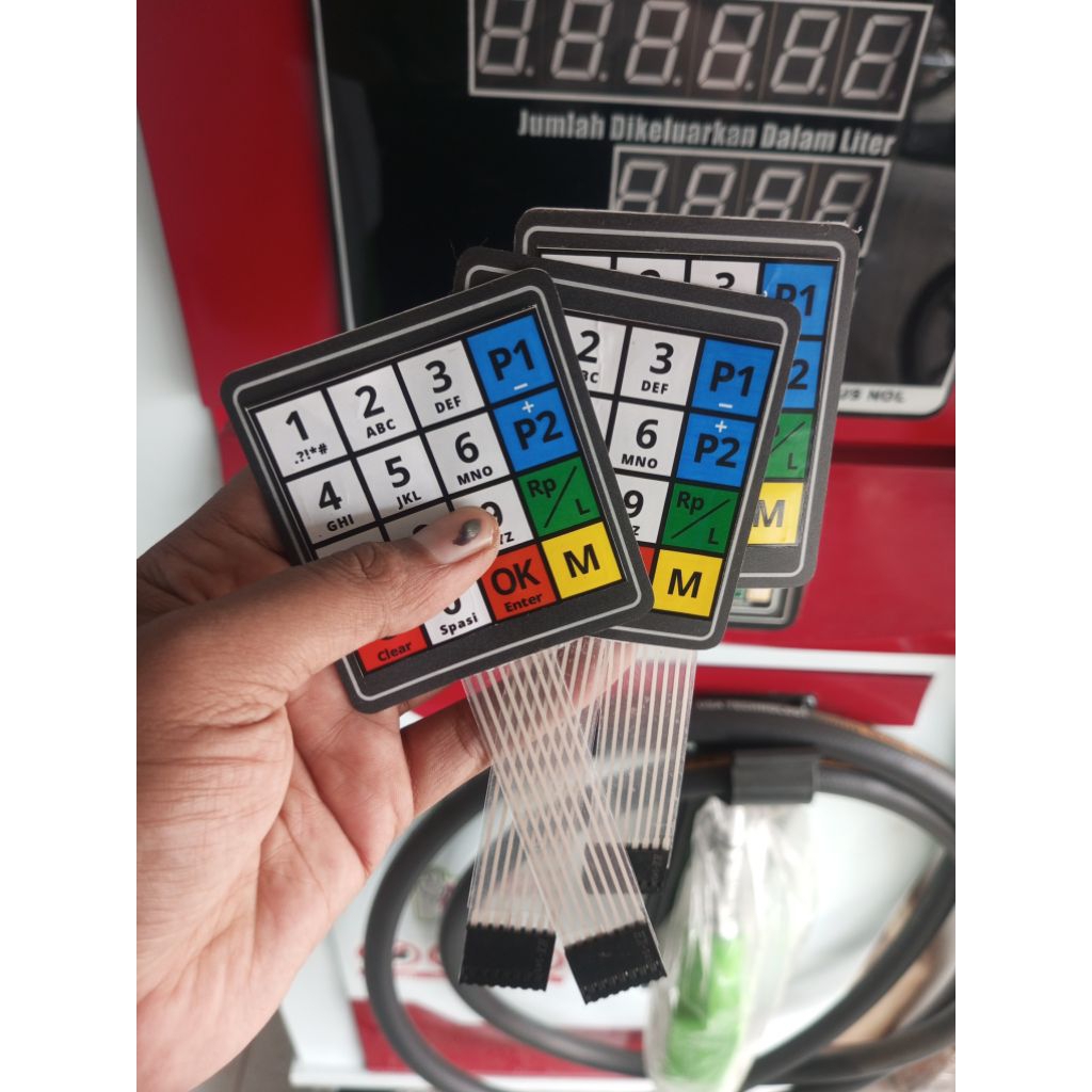 Keypad Custom Laminasi Pom Mini Digital Original
