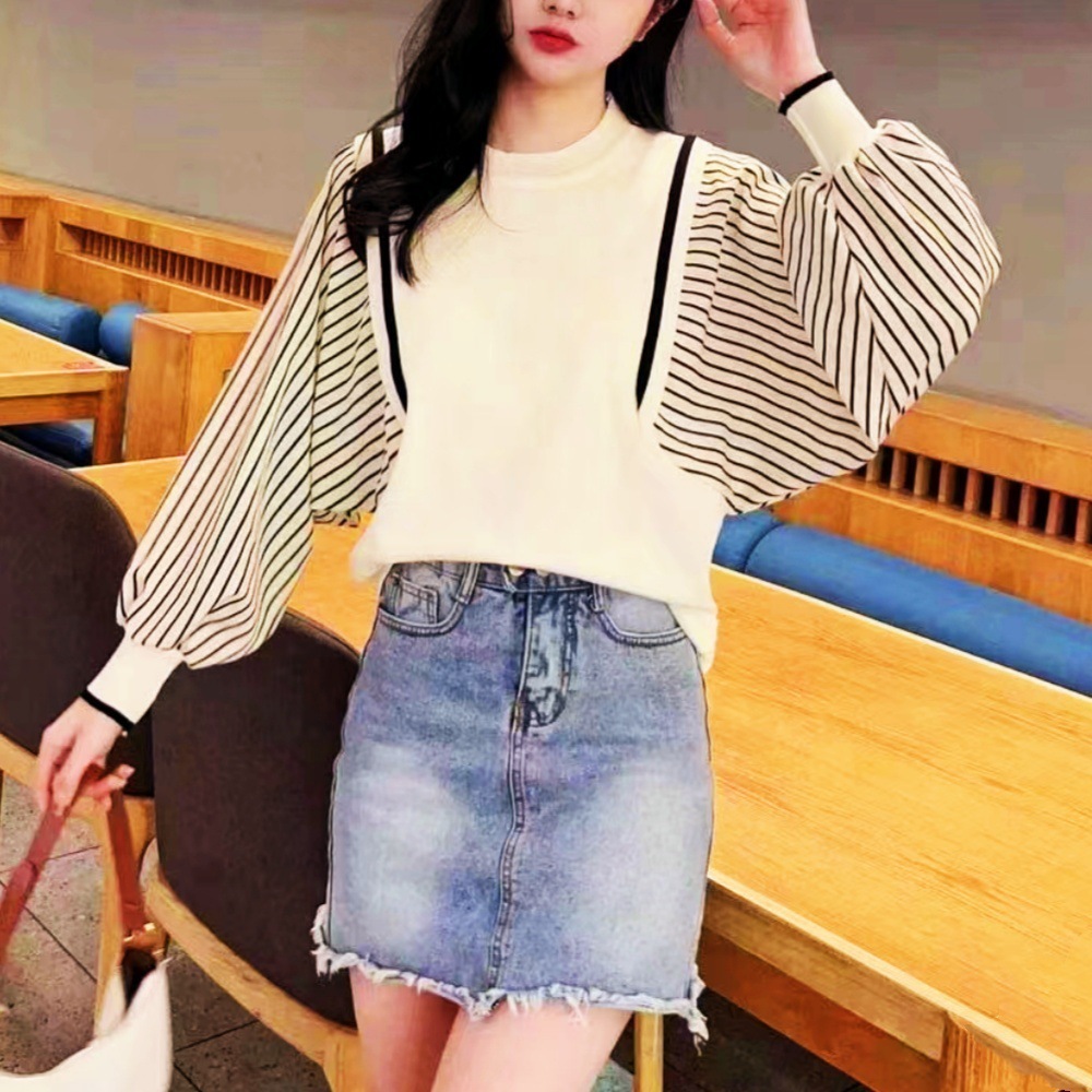 Atasan Wanita Rajut Model Kelalawar trendy Style Korean Import Terbaru