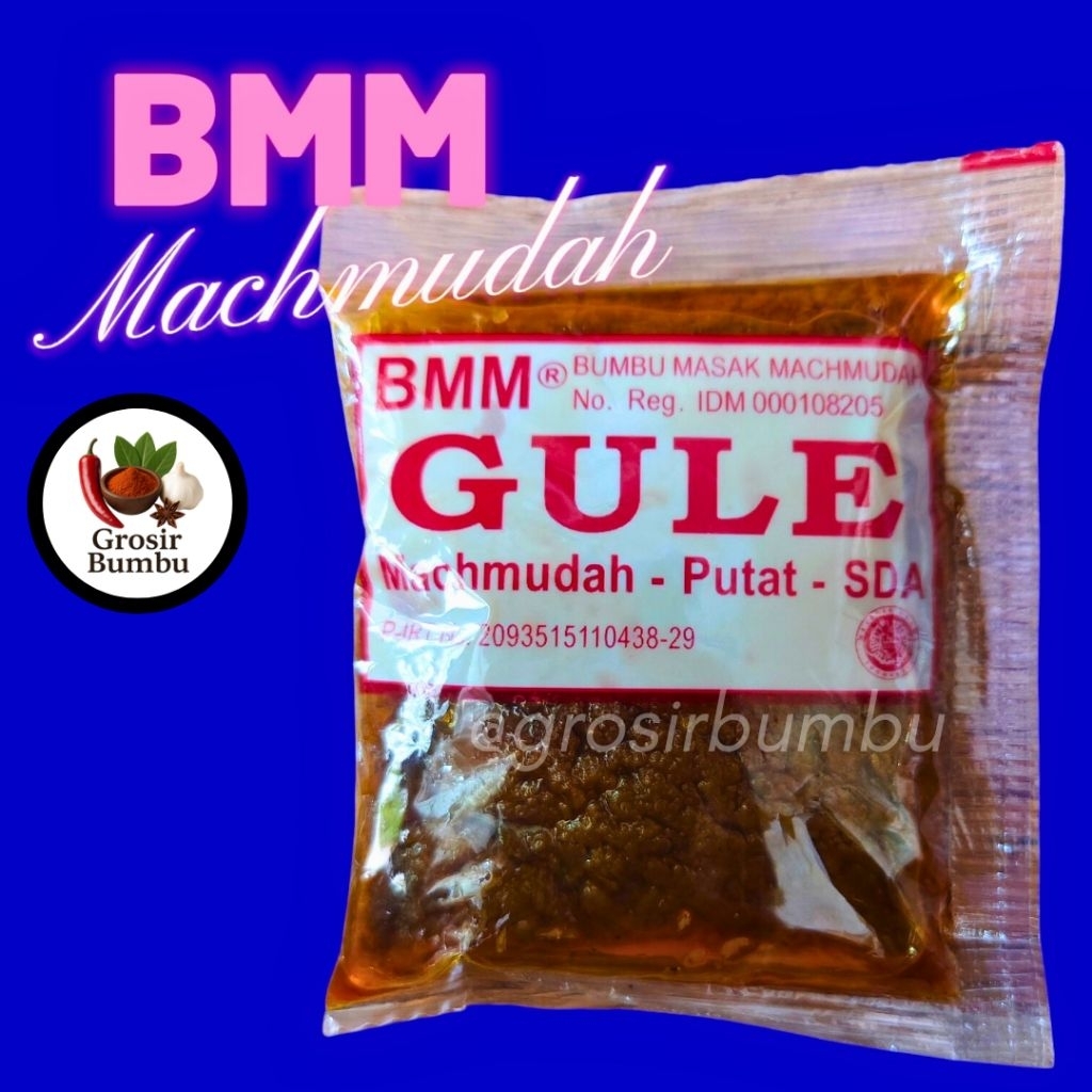 

BMM / Bumbu GULE / Bumbu Masak Machmudah / Bumbu Masak Instan