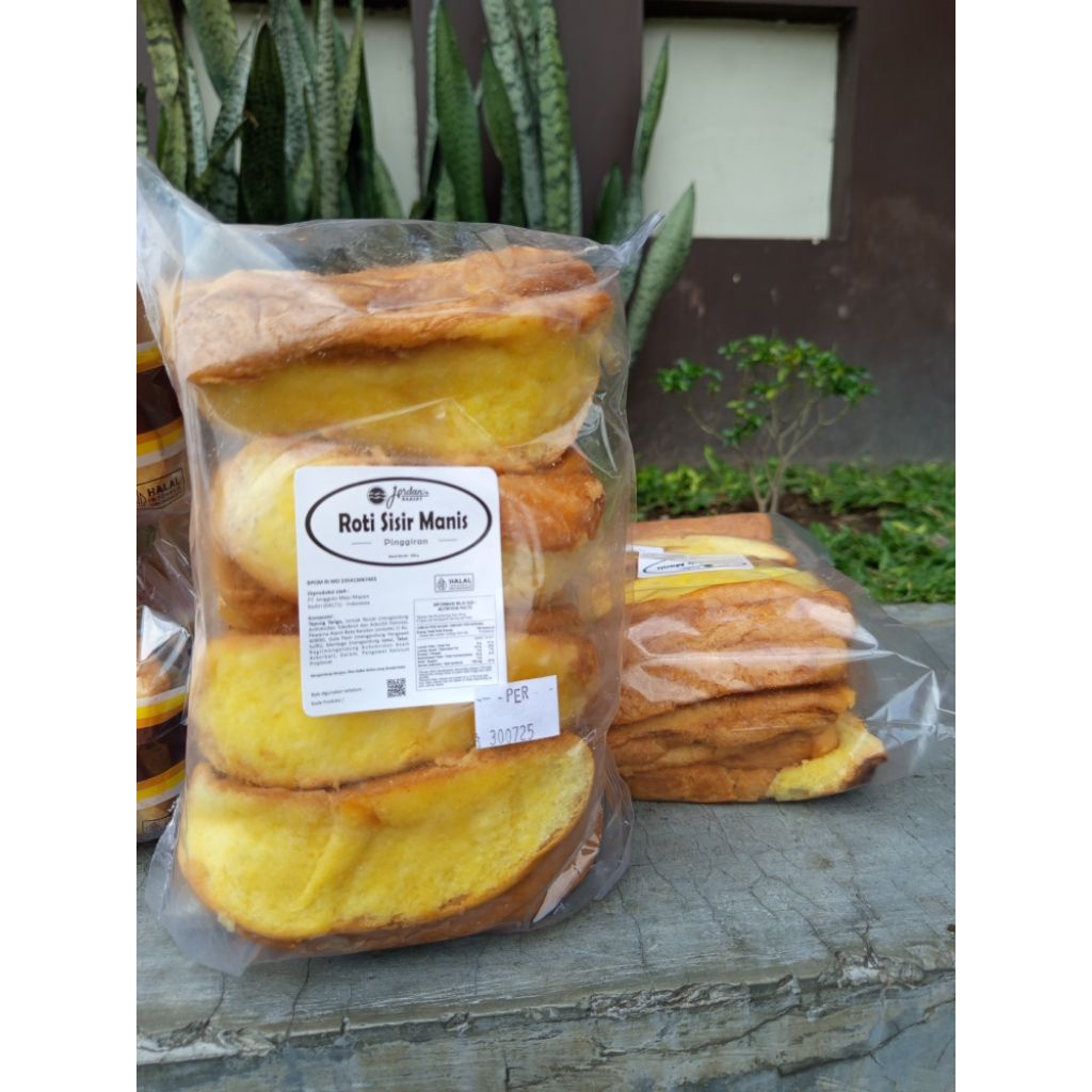 

Roti sisir pinggiran Jordan {mentega/coklat} isi 20pcs 300gr (Asli Dari Pabrik Bukan Repacking)