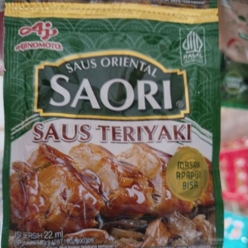 

Saori saus teriyaki sachet