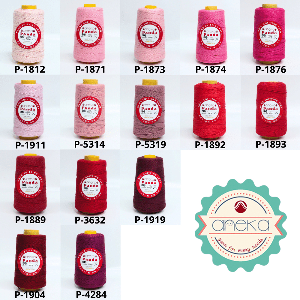 KATALOG - Benang Rajut Katun Panda / Cotton Yarn 2