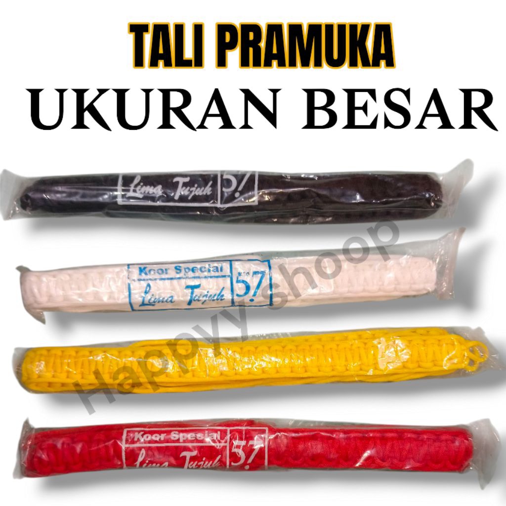 

TALI PLUIT PRAMUKA BESAR TALI KOOR PRAMUKA 57