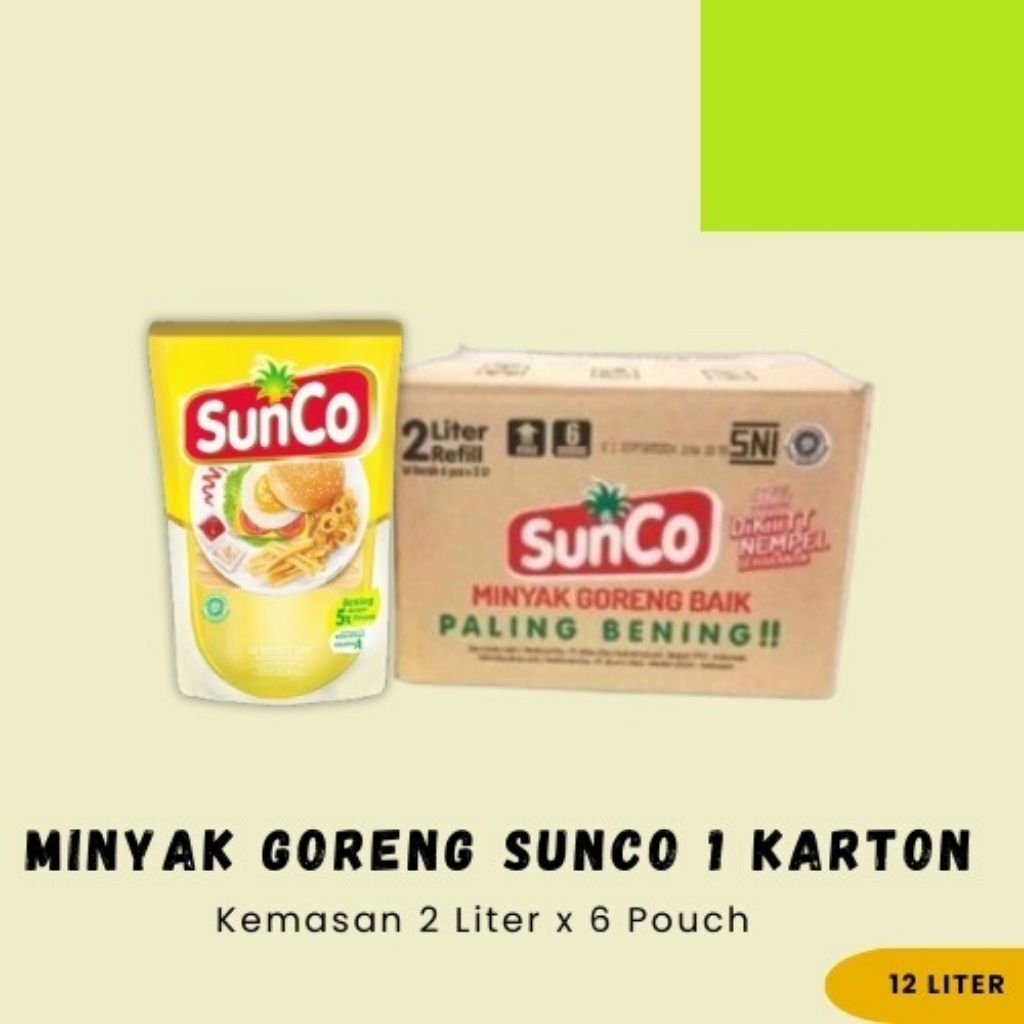 

GRATIS ONGKIR SUNCO 2L 1KARTON LANGSUNG KIRIM