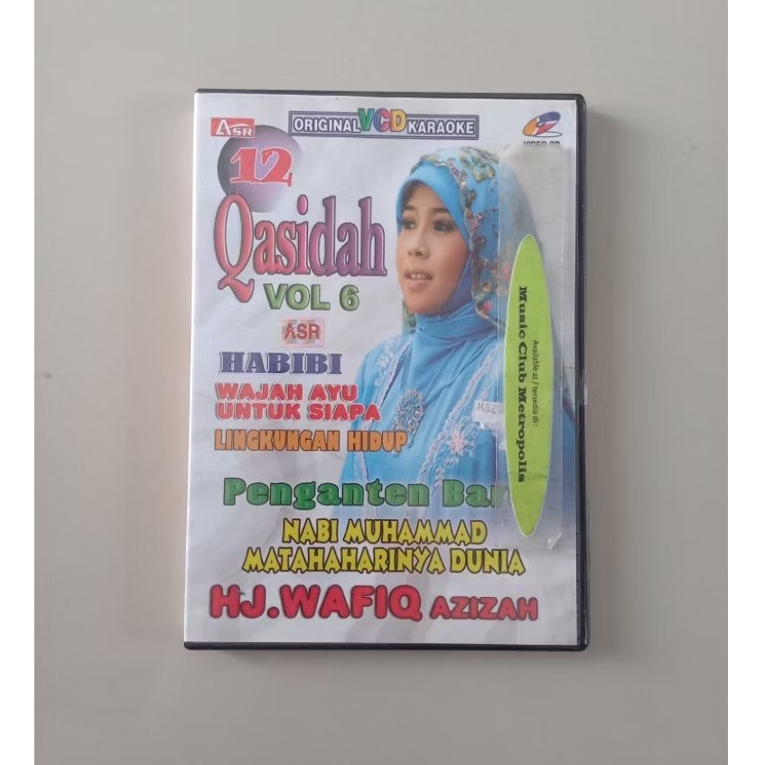 VCD KARAOKE WAFIQ AZIZAH - QASIDAH VOL.6
