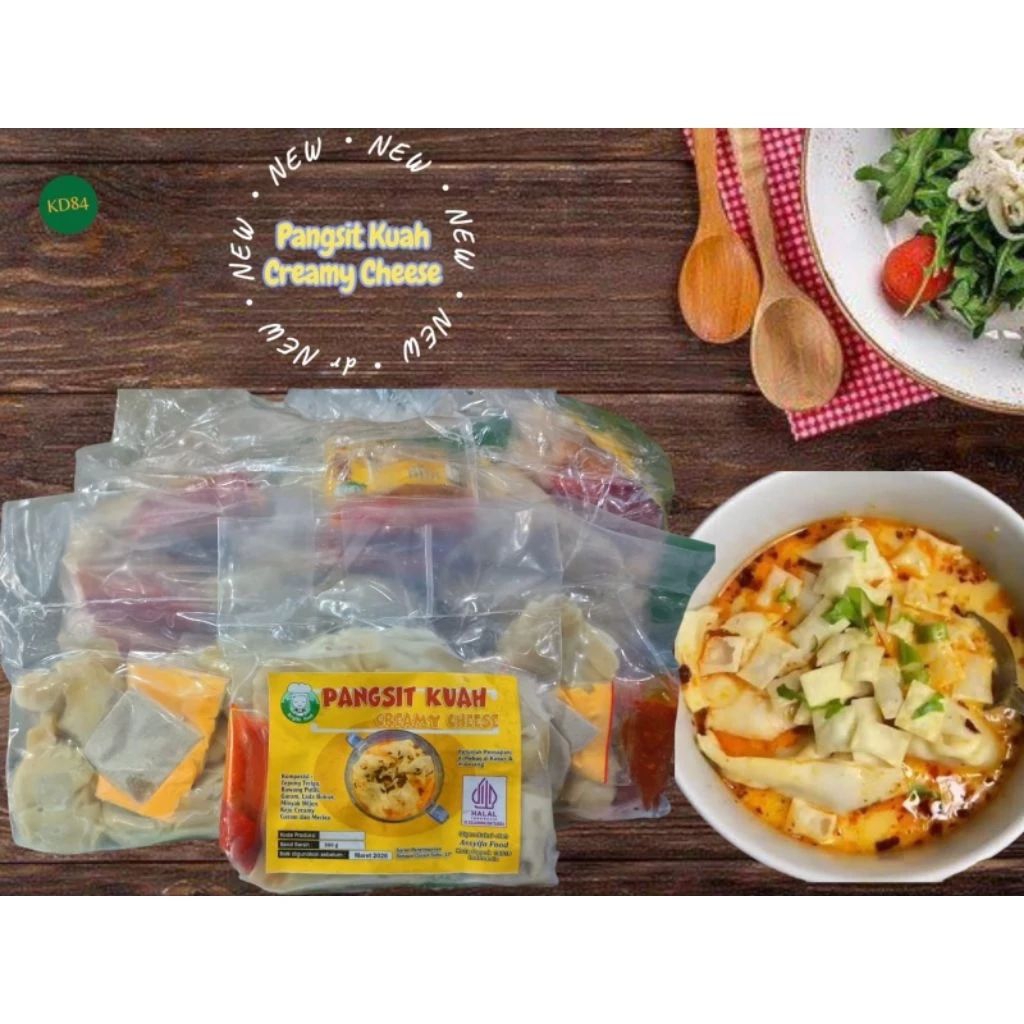 

Pangsit Kuah Creamy Cheese