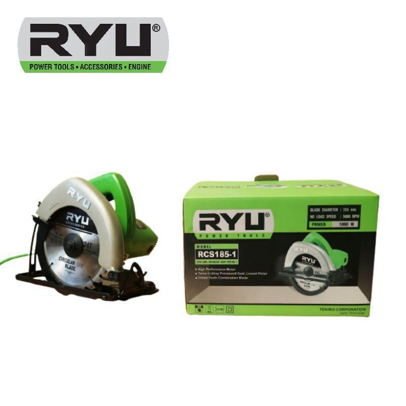 Ryu Circle Ryu / Circular Saw / Mesin Potong Circle Ryu 7 Inch Original Termurah RCS185-1 / Circular