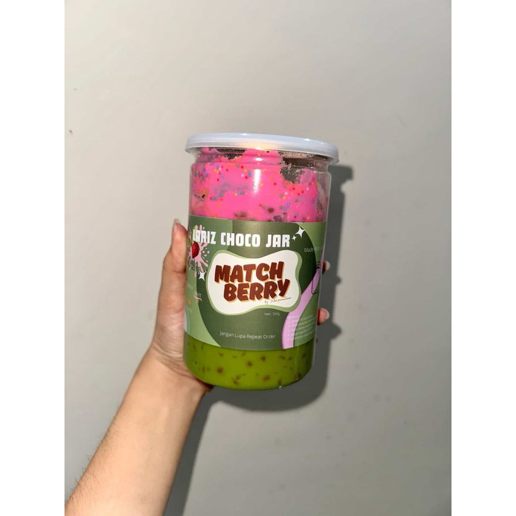 

CHOCO JAR VARIAN MATCHA BERRY