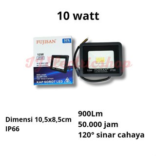 FUJISAN KAP LED 10W 10 W 10 WATT 50W 50 W 50 WATT LED FLOODLIGHT FLOOD LIGHT 10 WATT 50 WATT LAMPU S